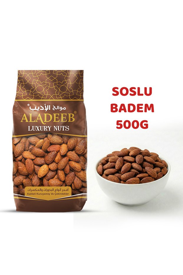 Soslu Badem 500 GR