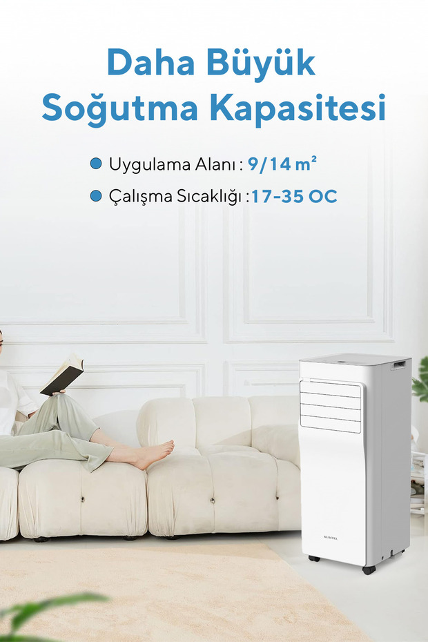 KMPAC-7 Juniper Portatif Taşınabilir Klima - 6