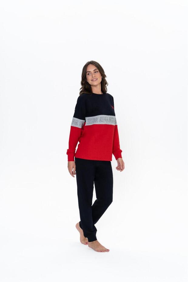 U.S. Polo Assn. Women's Long Sleeved Tracksuit Set Us.01.17072