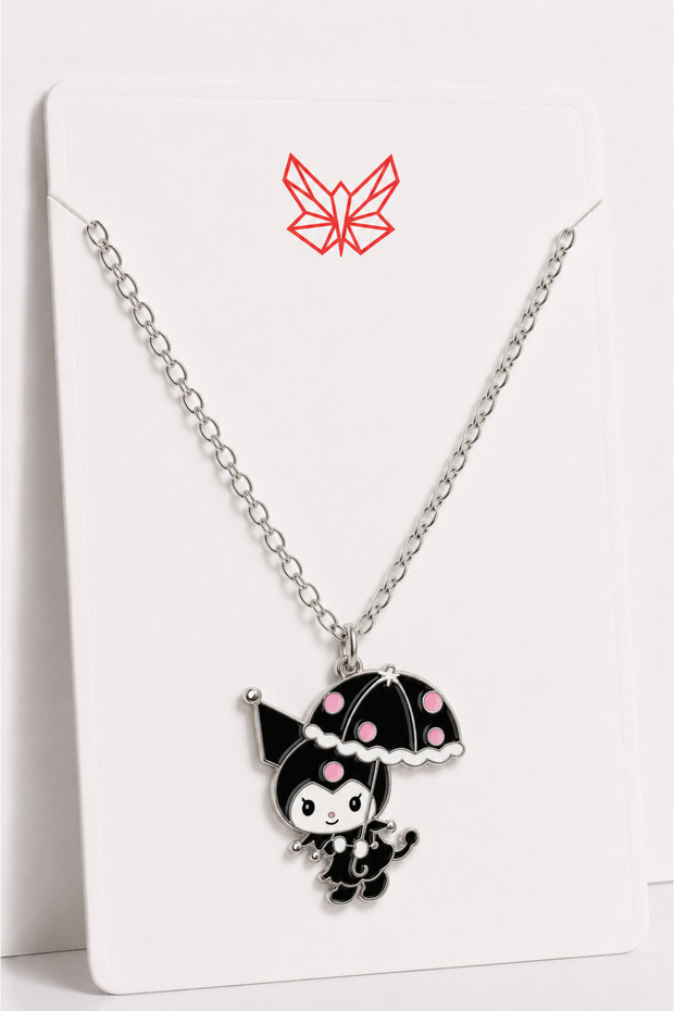 Children's Necklace Colorful Children's Necklaces with Hello Kity and Kuromi Designs