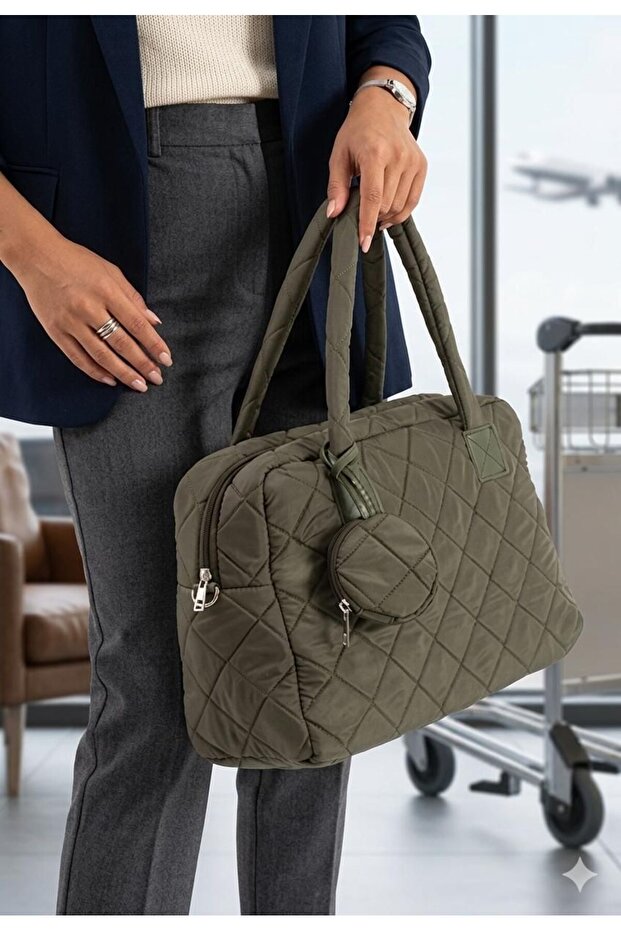 Large Size Parachute Fabric Wallet Crossbody Bag