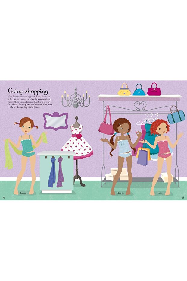 Sticker Dolly Dressing School Dance - 2