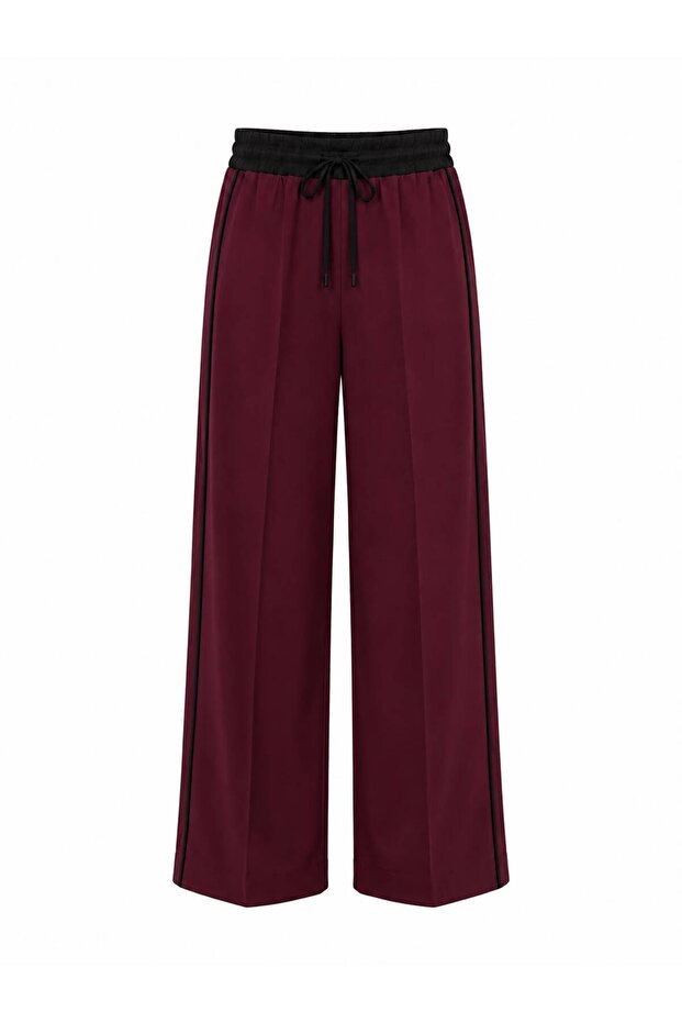 Burgundy Chandelier Trousers