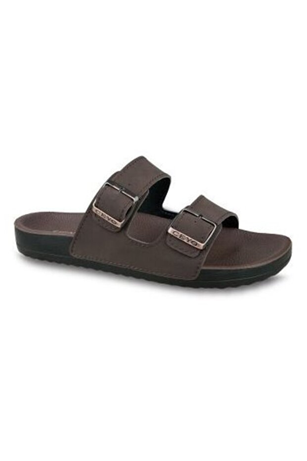 Bahama-10I Brown Orthopedic Women's Slippers
