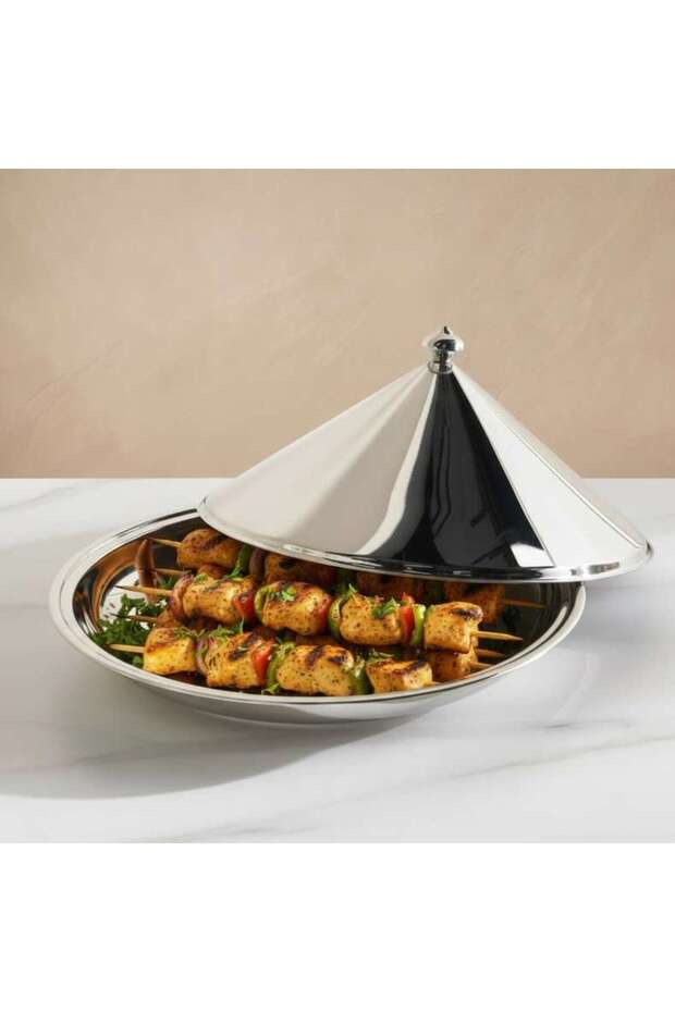 Pradeep Shadaan Serving Dish 40cm - Chrome