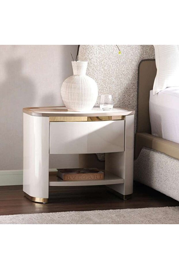 Alessandro Nightstand - Light Grey