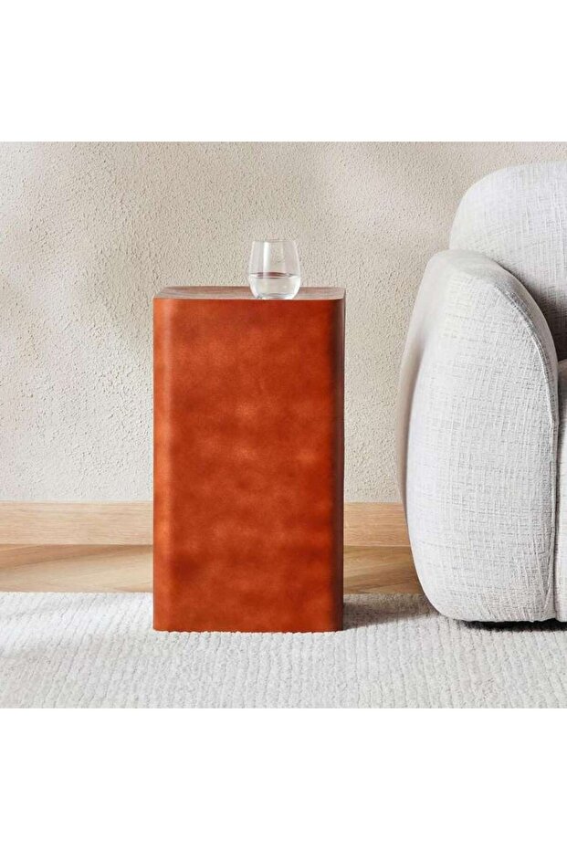 Avnit End Table Large - Orange - 2