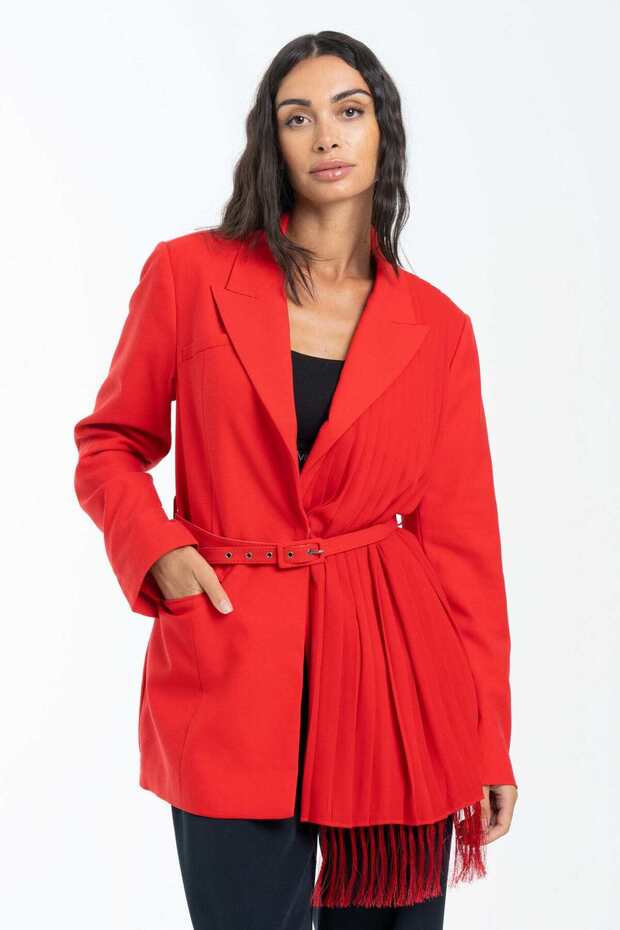 Oversized Thin Long-Sleeve Jacket