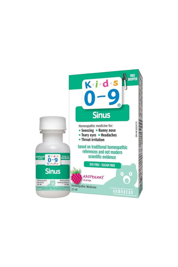 0-9 SINUS RASPBERRY LIQUID DROPS 25ML