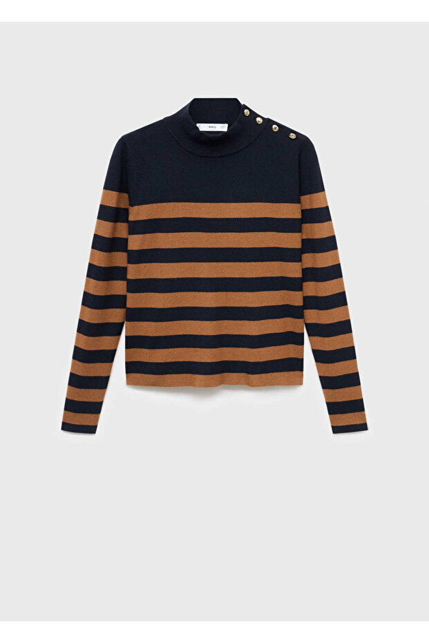 Perkins Collar Button Sweater - 3