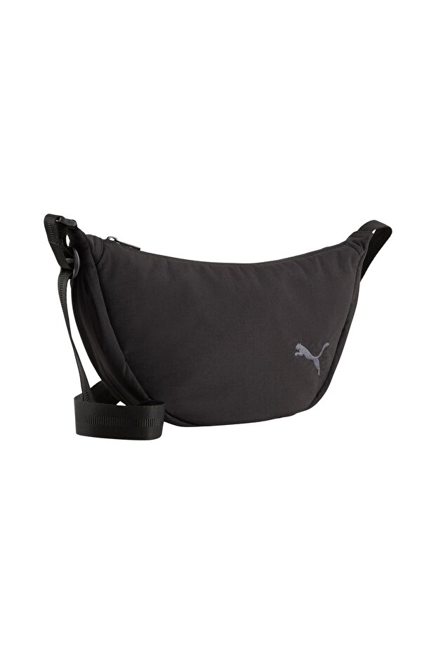092706-01 Her Half Moon Bag Women & Ccedil;Anta Black