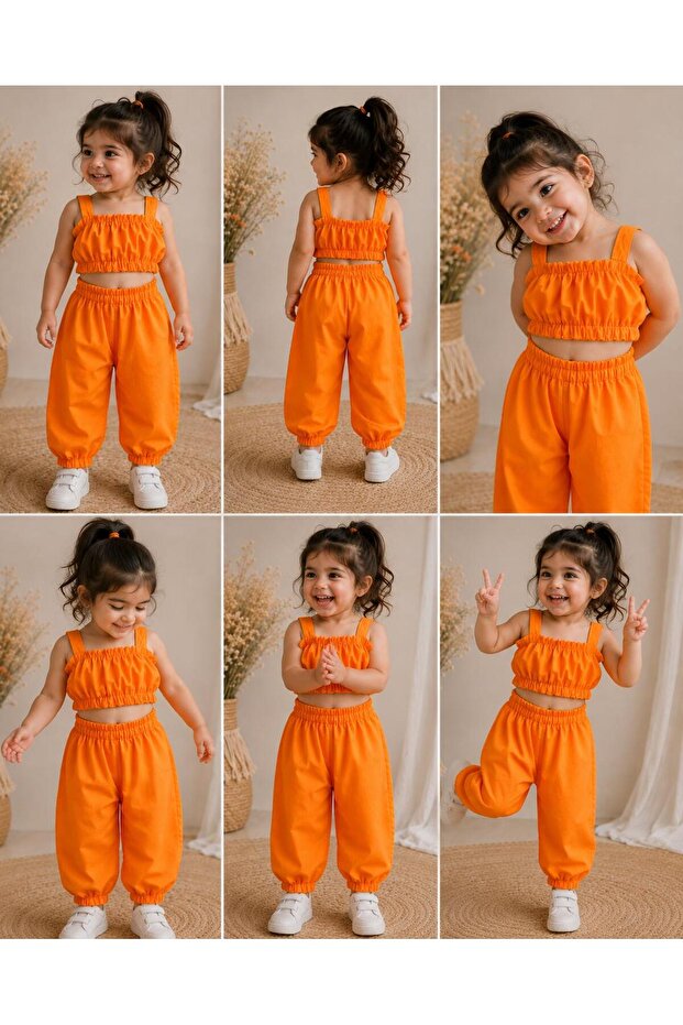 Crop Trouser Set - 3
