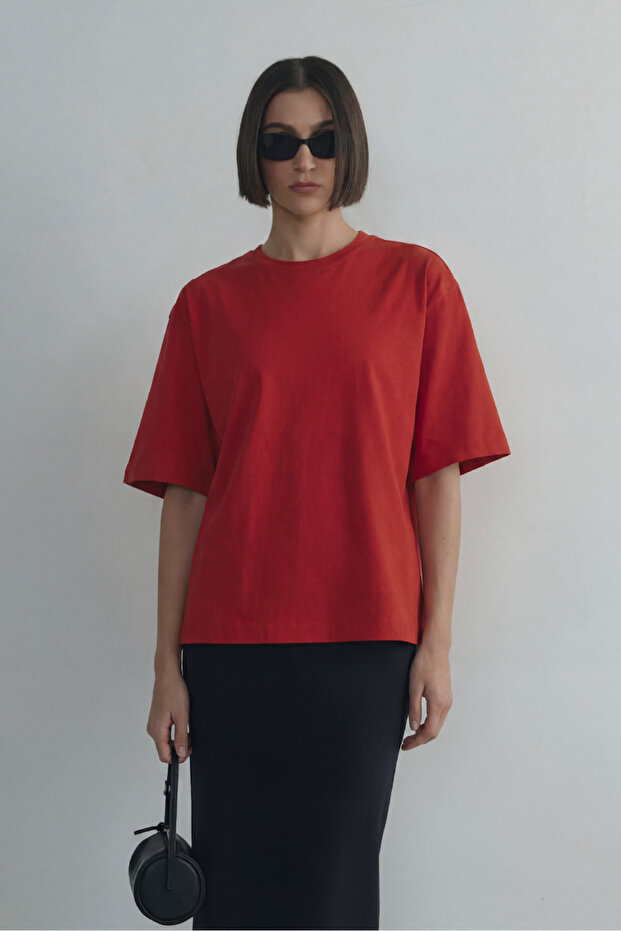 Red Nox Oversized T-Shirt
