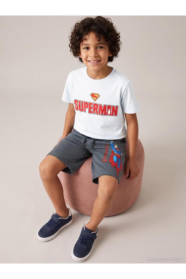 Superman Boy Capri 10-13 Years Anthracite