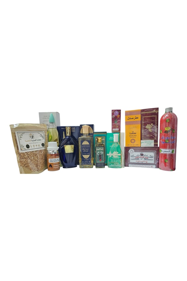مجموعه عطور وصندل ومحلب11 قطعه