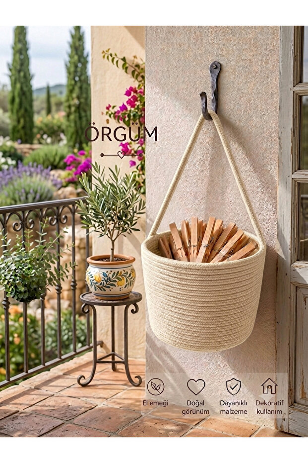 Basket Latch Basket Multi-Purpose Basket 15X15 cm Latches Not Included