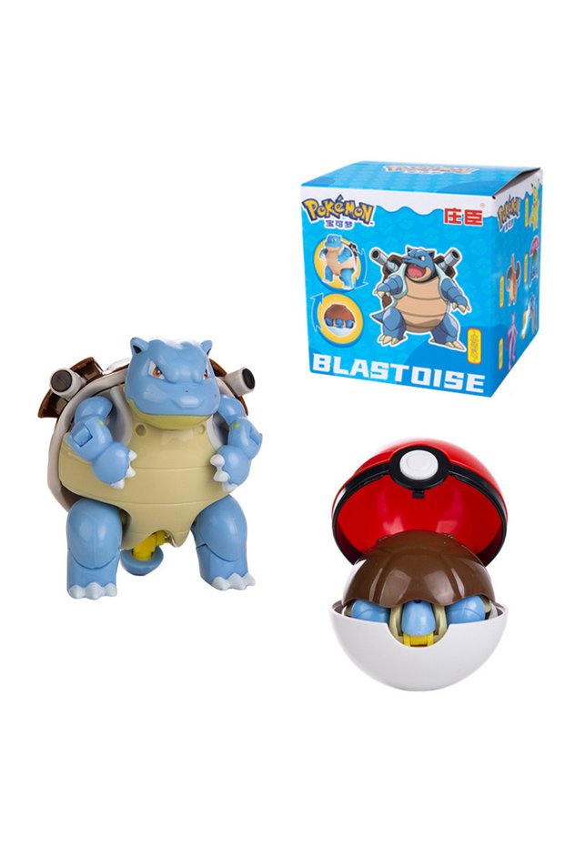 ZC8904 Blastoise Genuine Pokemon Anime Figure Pikachu Gengar Charizard Gyarados Mew Dragonite Pet C