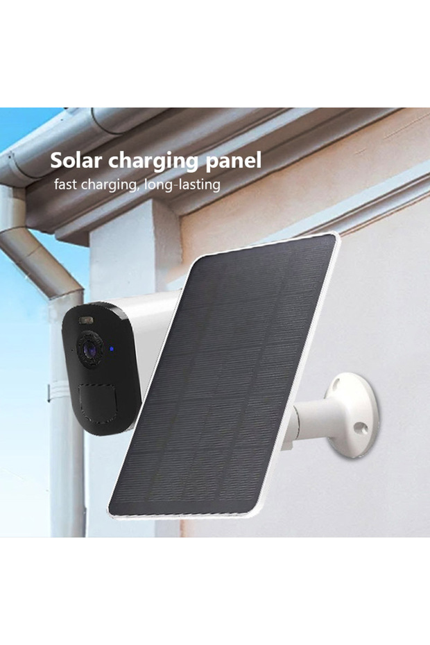 10W 5V Solar Panel Micro Type-C Outdoor Solar Cells Charger Solar Panels for Security Camera Smal...