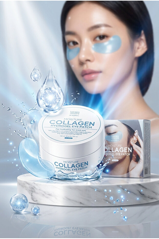 Anti-Aging and Anti-Wrinkle Gel Eye Mask Containing Hydrolyzed Collagen 60's