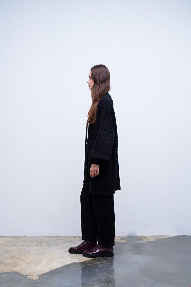 Candy Knitwear Cardigan Black