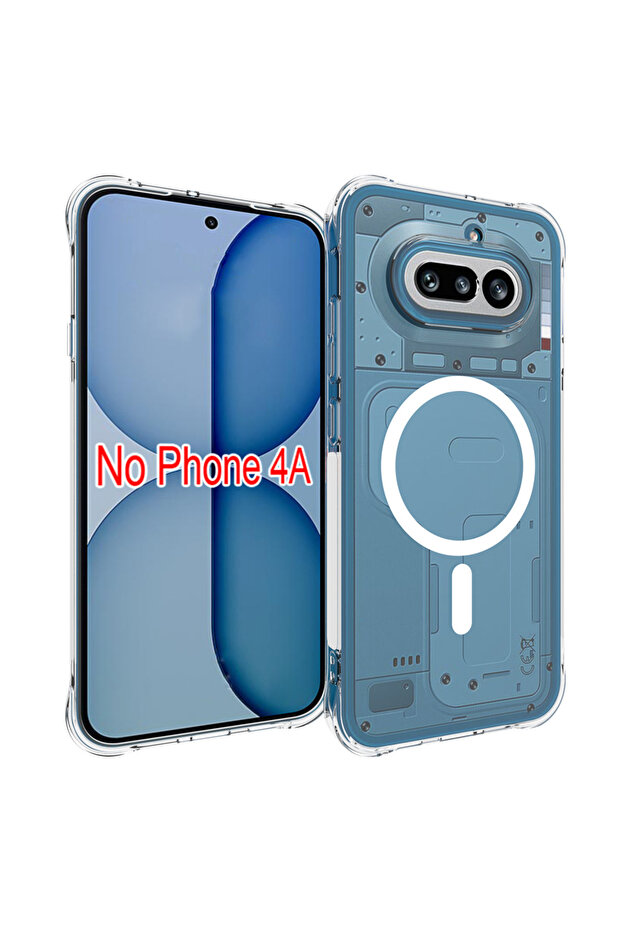Nothing Phone (4a) Silicon for Magsafe Case For Nothing Phone 4A 5G A069 Case for Magsafe Air Cushio