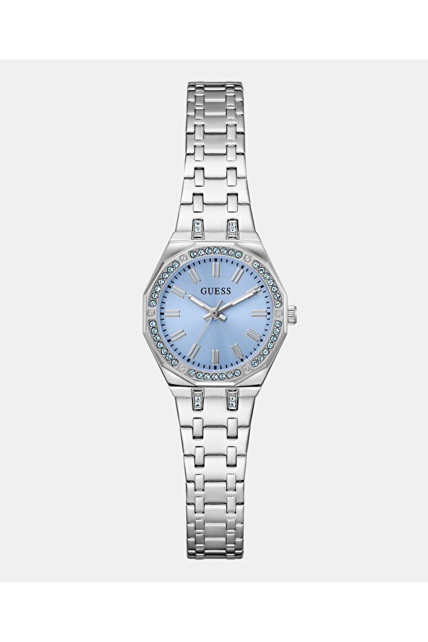 Ladies Silver Tone Analog Watch