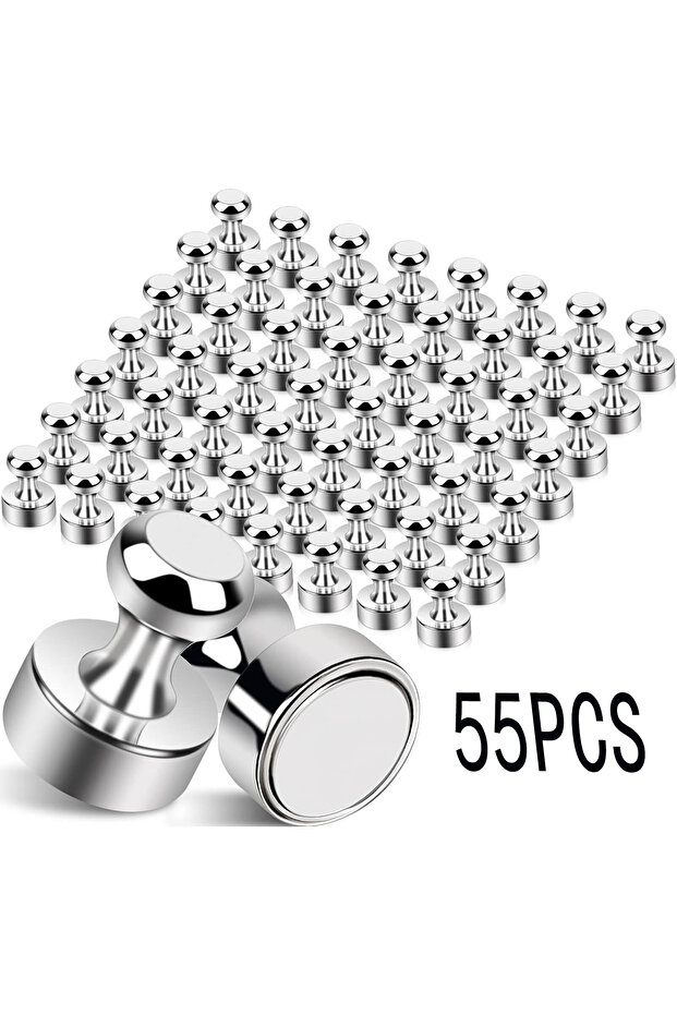 55pcs 55 pieces of refrigerator magnets, refrigerator magnets, small rare earth magnets, suitable fo