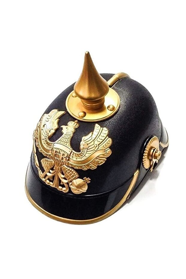 1pc 1PC Hats German Prussian Plastic Helmet Retro Helmets Wearable Mask Decorative Cosplay Prop Boys