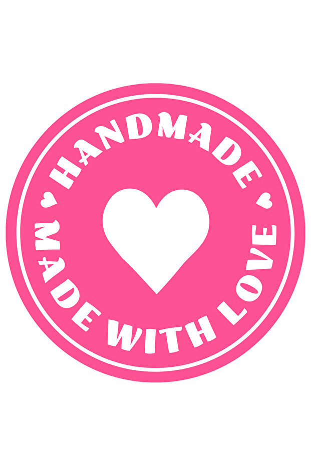 140 Pieces of Handmade Packaging Stickers 3.5 cm | Round Gift Packaging Tag