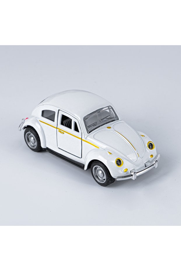 SL-1126-W Classic 1: 36 Turn Alloy Double Door Retro Beetle Cars Model Boys' And Children's Birthday