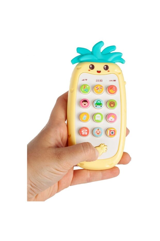 Telefon muzical interactiv Pineapple Yellow - 3
