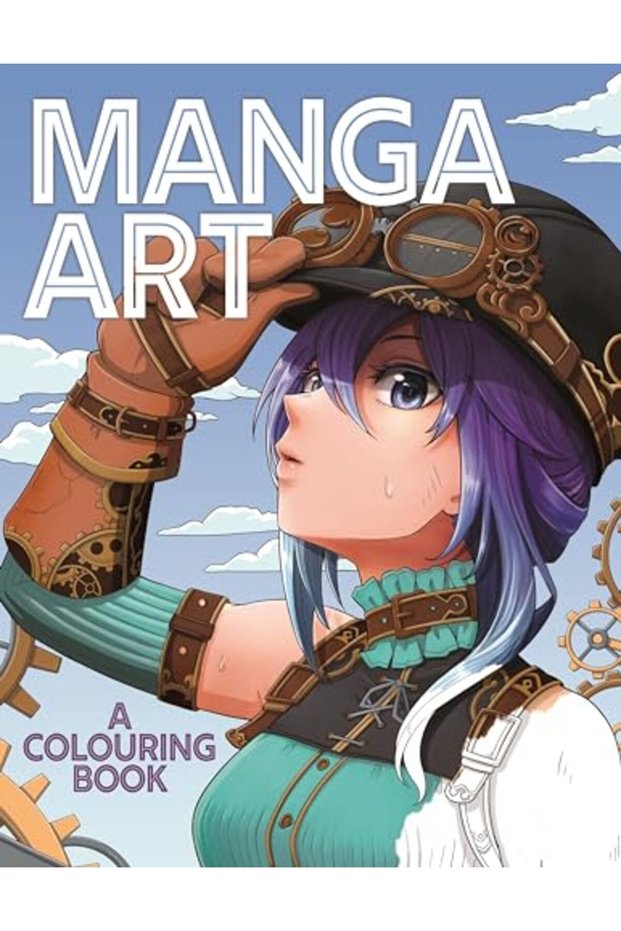 فن المانجا: كتاب تلوين