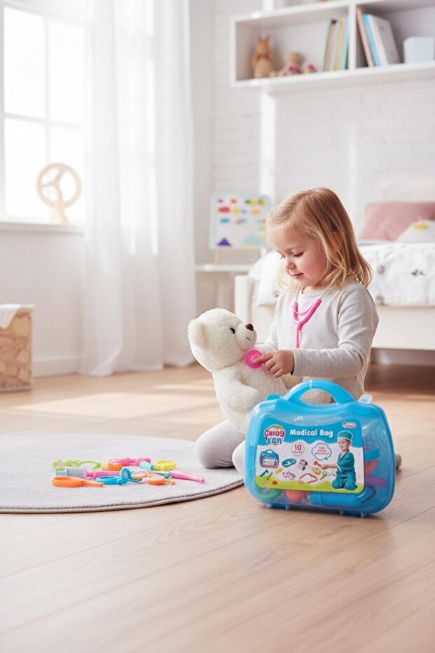 Candy Doctor Bag 10 Piece Children's Toy Set
