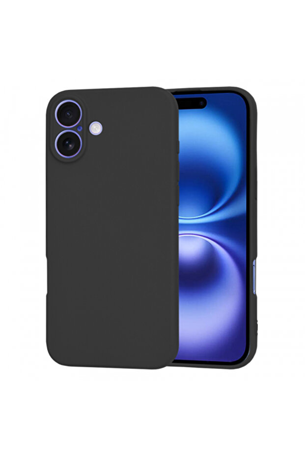 Husa pentru Apple iPhone 16, Techsuit, SoftFlex, Neagra - 1