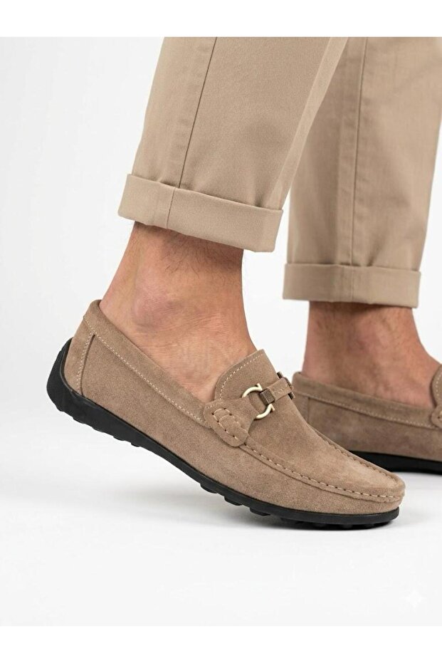 Men's Genuine Leather Flexible Sole Casual Loafer