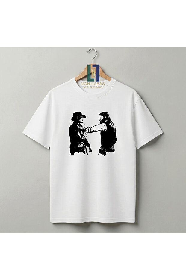 Red Dead Redemption Design Unisex Premium Cotton T-Shirt - Custom Printed