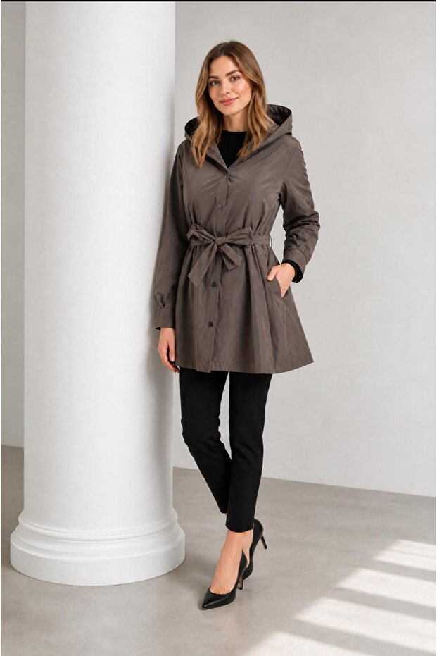 Waterproof Women's Trench Coat Raincoat