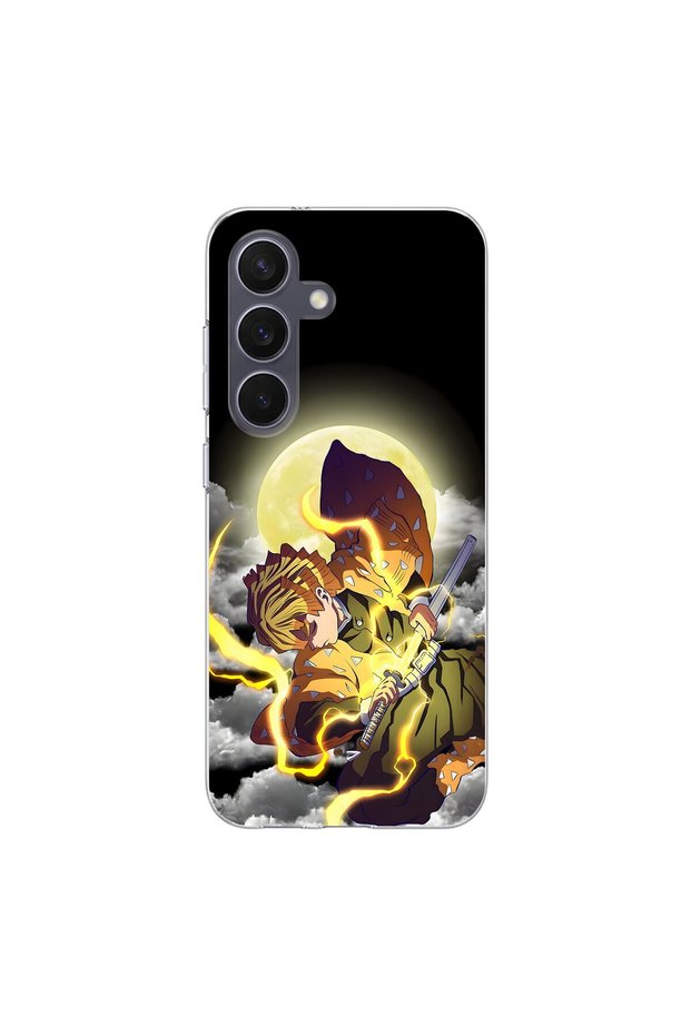 Samsung Galaxy S25 Compatible Anime 4/2 Design Transparent Case