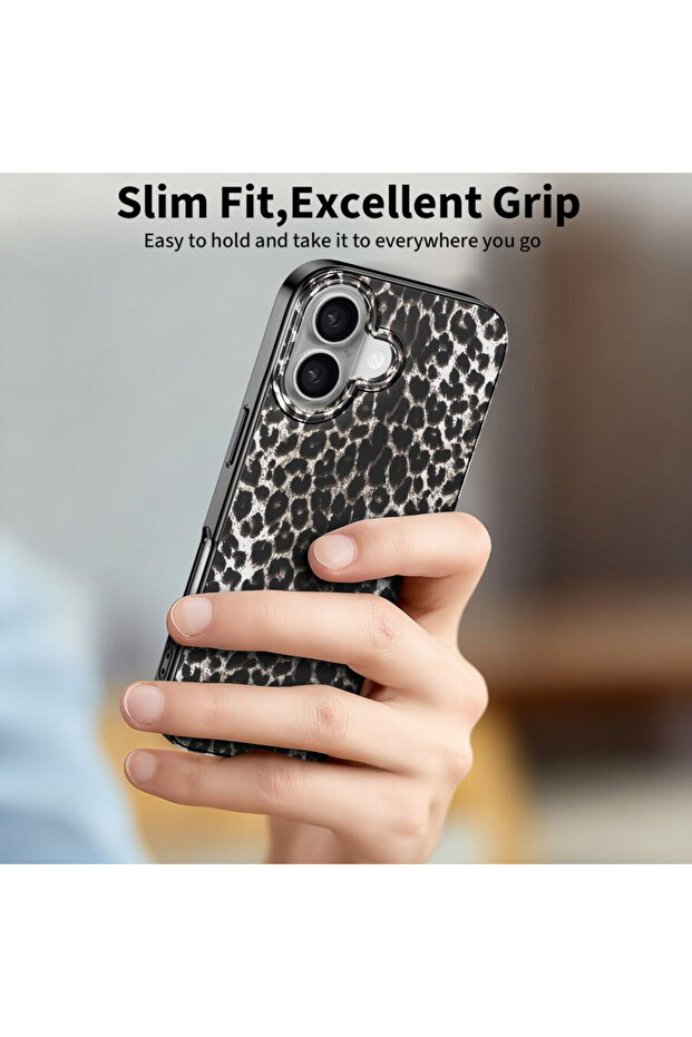Husa LAMANO MAGSAFE IPHONE 17 LEOPARD - 7