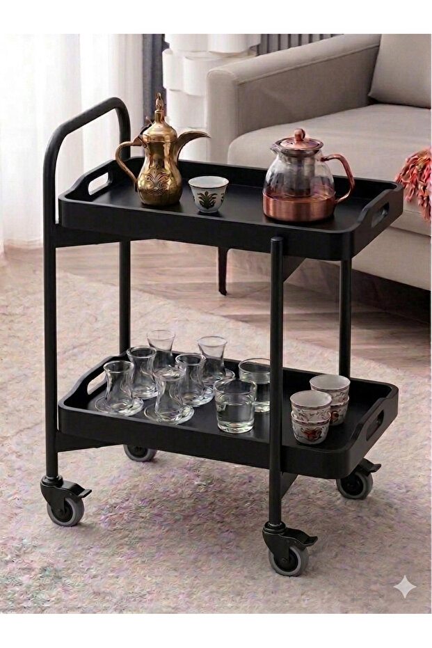عربه تقديم الظيافه الملكيه ترولي تقديم 80*60*40