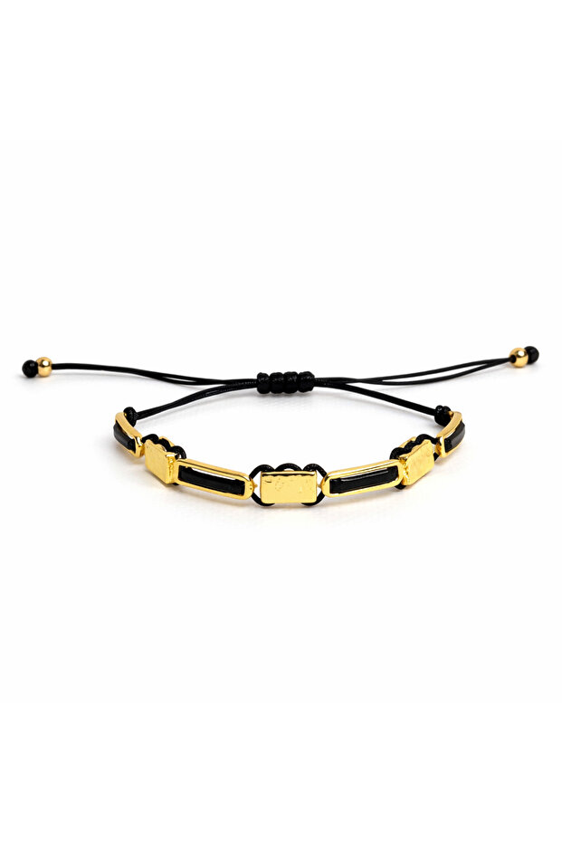 Karma Black Gold Bracelet