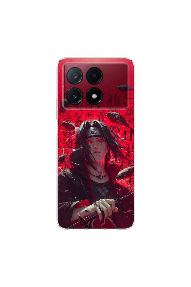Poco X6 Pro Compatible Anime 9/4 Design Transparent Case