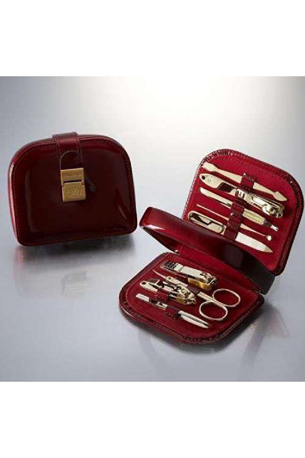Travel Manicure Grooming Kit Nail Clipper Set (9 PCs, TS-8010RG)