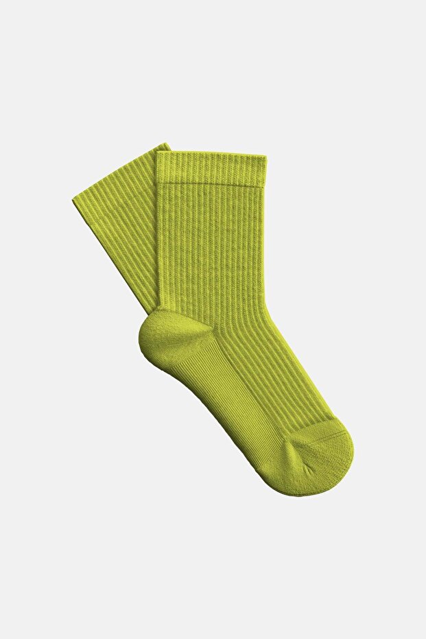 Basic Towel Socks - Green - 1