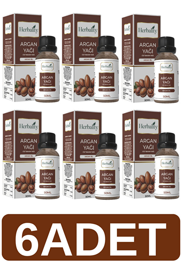 Argan Yağı 50 ML 6*ADET
