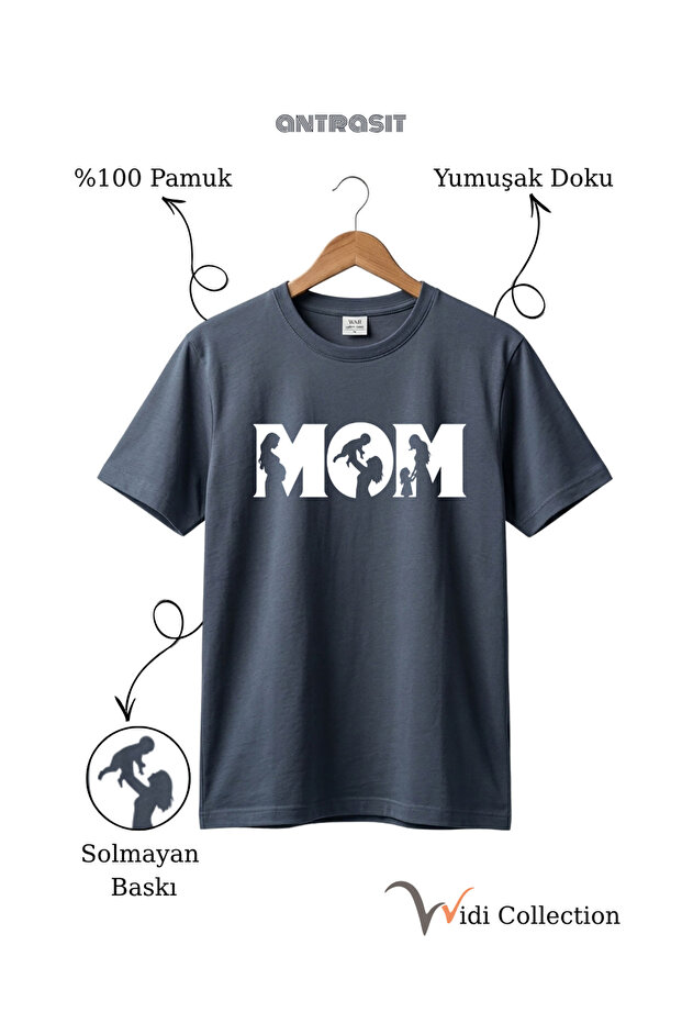 Mom Mother's Day Themed 100% Cotton Regular Fit T-Shirt