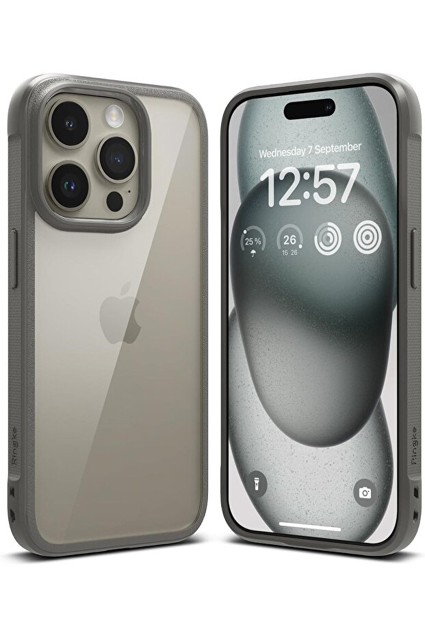 Fusion Bold Compatible with iPhone 15 Pro Max Case Cover - Gray