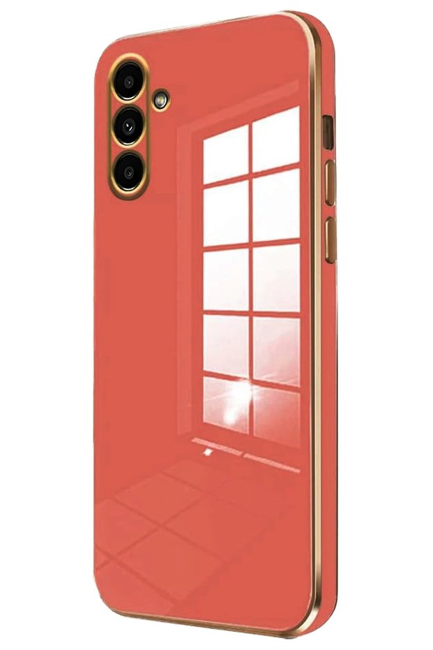 Ilkeshop New Galaxy A35 5g Case Volet Silicone (11153) - Red