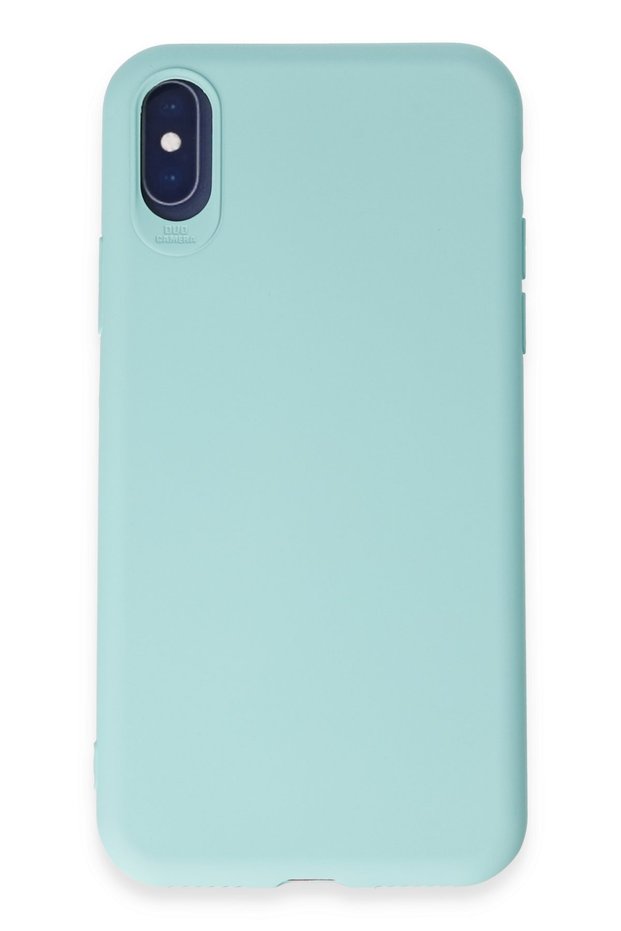 Ilkeshop New iPhone X Case First Silicone (211016) - Turquoise