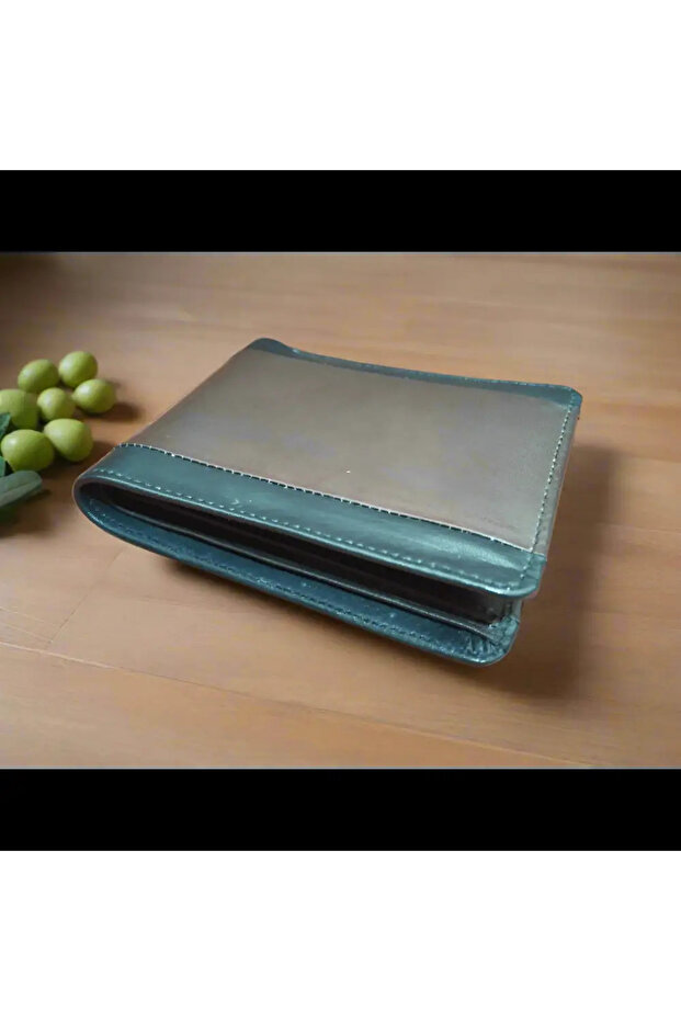 Wallet : Brown-Black Leather Wallet